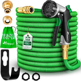 Flexibele Tuinslang - Inc. sproeikop - 30 meter - Groen